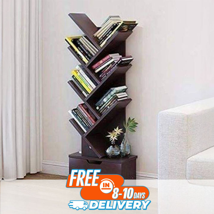 RK MDF Stylish Design Book Shelf Corner | Daraz.com.bd