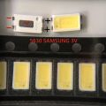 【Alizeker Mall】200pcs FOR SAMSUNG High Power 5630 LED PLCC-4 Backlit Super Diode SMD 5630 LCD 0.5W 3V White TV Backlight. 