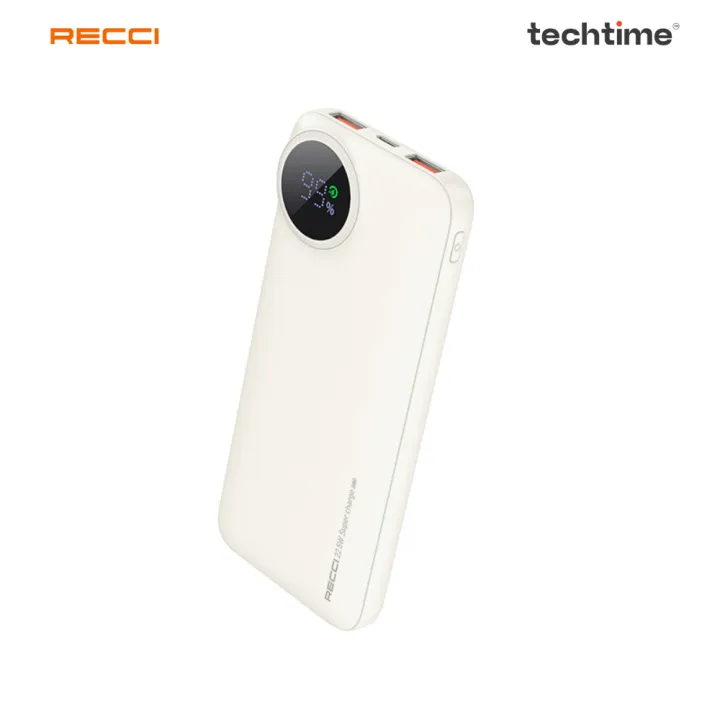 Recci%20RPB-P48%2022.5W%20Fast%20Charging%20Power%20Bank%2010,000%20mAh,%20Biege%20Color%20-%20Image%208