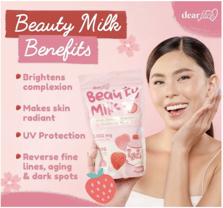 Beauty%20Milk%20Premium%20Japanese%20Strawberry%20Glutathione%20&%20Collagen%20Drink%20180%20GM%20(18GM*10%20Sachet)%20Glutathione,%20Swiss%20Collagen,%20%20Citocolin,%20Astaxanthin,%20Strawberry,%20Asecola%20Cherry,%20Furnblock,%20Malberry,%20Rosehip,%20L-Carnitine,%20Whitening,%20Brightening,%20Skin%20Glowing%20-%20Image%204