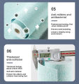 3D Wallpaper Self-adhesive Soundproof Waterproof Thermal Insulation Wallpaper Diatom Mud Wall Stickers TV Background Decor.