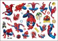 1Pcs Avengers Spiderman Tattoo Stickers Spider Man Cartoon Tattoo Sticker Kids Birthday Party Toys Gifts Cute Tattoo Stickers. 