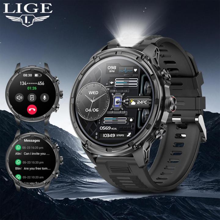 LIGE%20BWV99%20New%20Smart%20Watch%20LED%20flashlight%20large%20display%20Men%20710mAh%20Battery%20Sports%20Fitness%20Man%20Watch%20Bluetooth%20Call%20Health%20Monitoring%20Men%20Smartwatch%20For%20Android%20ios%20-%20Image%209