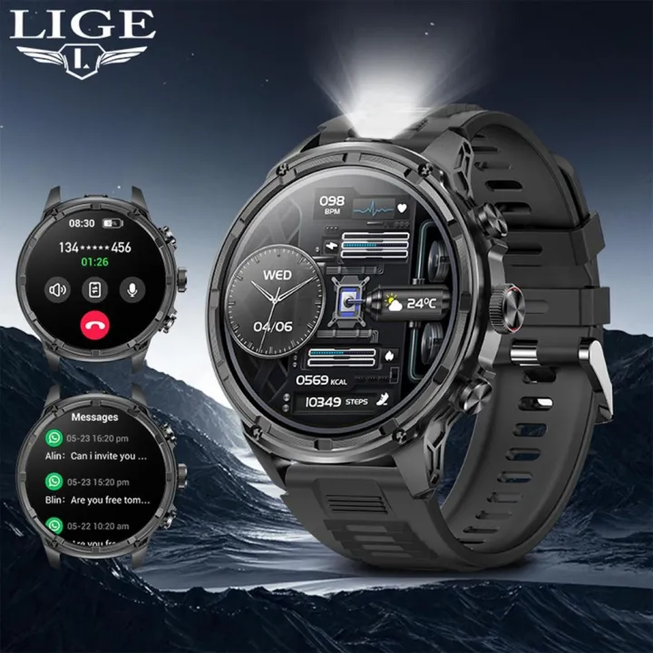 LIGE%20BWV99%20New%20Smart%20Watch%20LED%20flashlight%20large%20display%20Men%20710mAh%20Battery%20Sports%20Fitness%20Man%20Watch%20Bluetooth%20Call%20Health%20Monitoring%20Men%20Smartwatch%20For%20Android%20ios%20-%20Image%209