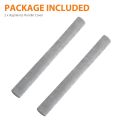 2Pcs Smudges Decor Warmer Anti-static Appliance Handle Cover Refrigerator Door Handle Cover Kitchen Appliance Protector Velvet Cloth. 
