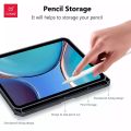 XUNDD Protective Tablet Cover For iPad 10th generation 10.9" inches (2022) Leather Case Transparent Shockproof Flip Back Cover with Pen Holder , Version:A2757 ,A2777 ,A2696. 