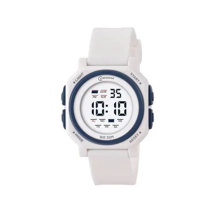 Inspired by G force Men's Digital Sports Watch with Big Dial LED Waterproof 50M, Camouflage