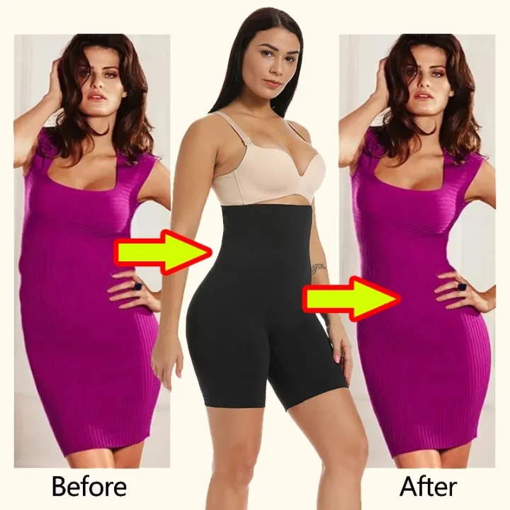 High%20Waisted%20Body%20Shaper%20Shorts%20Shapewear%20for%20Women%20Tummy%20Control%20Thigh%20Slimming%20Waist%20Trainer%20Shaping%20Briefs%20Panty%20-%20Image%202