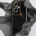 Tokifu For OnePlus Nord N30 SE Case Luxury 6D Plating Soft Back Cover Silicone Phone Cases With Stand.