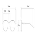 Anti blue light glasses Modern Anti Blue Light Unisex Transparent frame eyewear Lightweight PC Computer glasses for Office use Gaming Digital device users Eye protection Fashion accessory.
