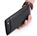 Mobile Cover and Card Holder Long Wallet - Black. 
