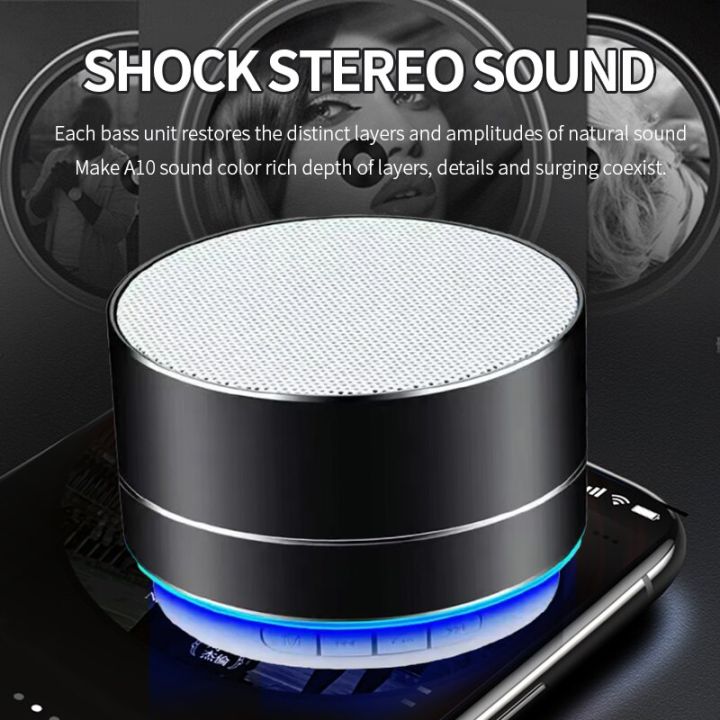 A10%20Wireless%20Bluetooth%20Outdoor%20Subwoofer%20MINI%20Portable%20Speaker%20Radio%20Music%20Sound%20Box%20Aluminum%20Alloy%20Wireless%20Speaker%20-%20Image%203