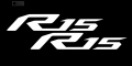 R15 logo Sticker for bike. 