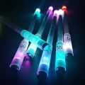 1pc LED Spinner Gel Pen Luminous Spinning Fidget Spinner Light Rotating Pen Toys Gift.