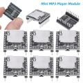 1-10PCS DFPlayer Mini MP3 Player Module V3.0 16P Support TF Card U-Disk Mini MP3 DF Player Audio Voice Module Board for Arduino.