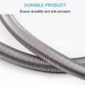 120cm Stainless Steel Anti-Crack Flexible Shower Head Hose Pipe. 