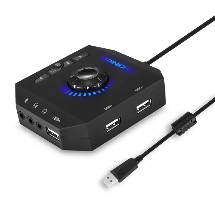 2X%20Phoinikas%20T10%20Multi-Switch%20USB%20Hub%20Audio%20Adapter%20External%20Stereo%20Card%20Black%20-%20Image%203