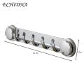 Innovative Space-saving Towel Holder 2pcs Multifunctional Bathroom Wall Hook with Suction Cup Rustproof Towel Rack Clothes Hanger Organizer for Space-saving Bathroom Organizer. 