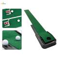 Golf Putting Mat Ball Return Putting Green for Backyard Indoor Outdoor. 