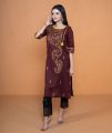 Puja special kurti for women's by Stone Rose - 18531K. 