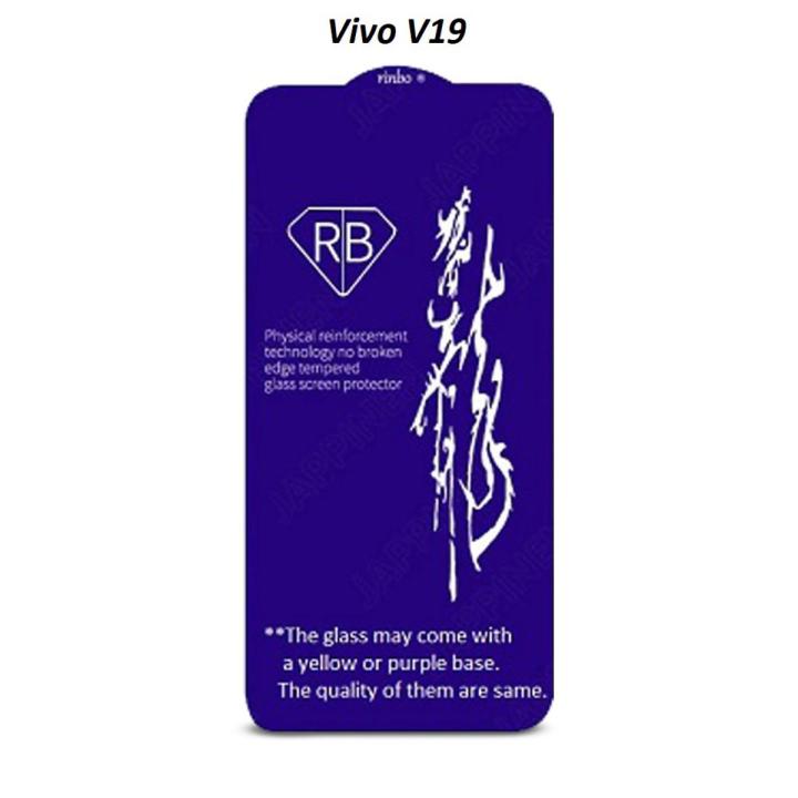 Vivo v19  Rinbo Full Tempered Glass Screen Protector