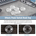 10Pcs Mushroom Guitar Effect Pedal Foot Amplifiers Foot Switch. 