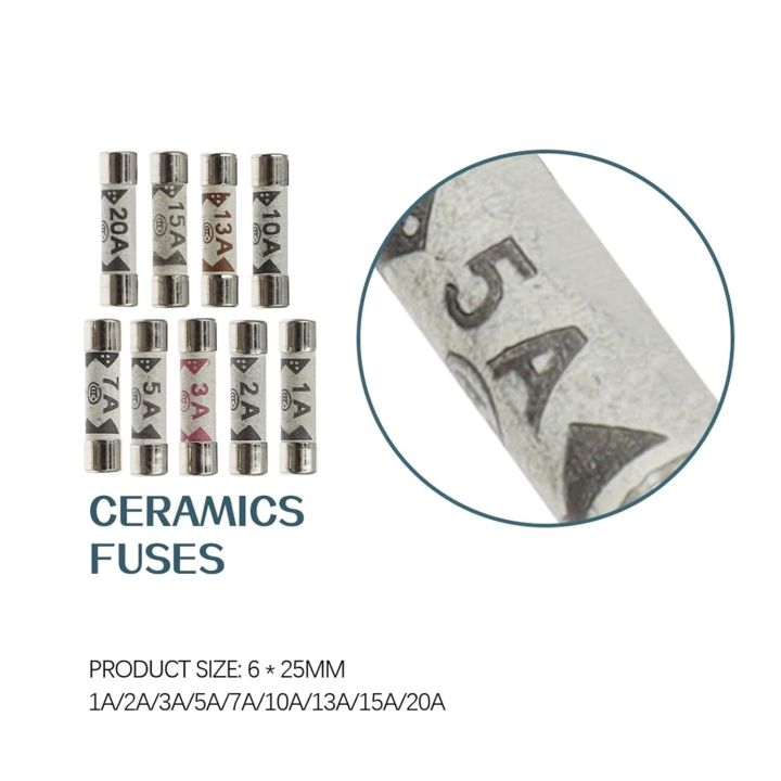 5%20Ps%20Ceramic%20Fuse%206mm%20x%2025mm%20Fast%20Blow%20-%20Image%202