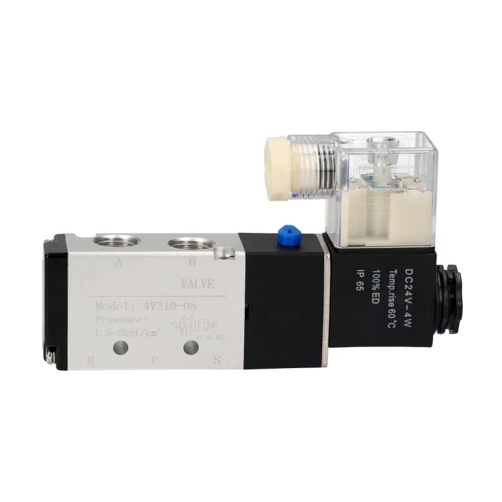 Pneumatic%20Air%20Control%20Solenoid%20Valve%20DC%2024V%20PT1/4''%205%20Way%202%20Position%20Internally%20Piloted%20Acting%20Type%20Single%20Electrical%20Control%20-%20Image%204