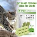 Cat Grass Teeth Grinding Stick Pet Snacks Hairball Removal Mild Hair Row Ready To Eat Cat Baby Cat Teeth Cleaning Sticks. 
