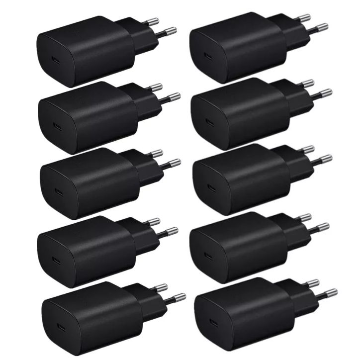 10pcs%2025W%20(18W)%20PD%20Fast%20Wall%20Charger%20Quick%20charging%20phone%20plug%20For%20iphone%20samsung%20huawei%20Type%20c%20Quick%20Charger%20-%20Image%202