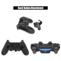 For PS4 Controller Paddles Extended Gamepad Back Button Attachment Joystick Rear Buttons with Turbo Key for PS4 Game Accessories.