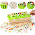 GC Kids Wooden Knowledge Classification Box Shape Matching Number Cognitive Early Educational Toys For Boys Girls. 