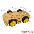 For Arduino Uno R3 Robot 4wd Cars Rc Remote Control L98n Robotics Learning Kit Educational Stem Toys Diy Enthusiasts. 