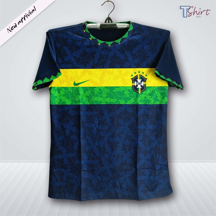 Brazil Short Sleeve Football Jersey For Man - Half Sleeve - Brazil Jersey 2026