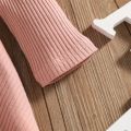 【Universal Car Parts Store】(New) toddler Baby Girls knitted dress ruffles solid color long sleeve dress autumn winter round neck dress. 