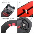ULANZI Handle U Grip Pro Video Stabilizer U Shape Rig Triple Cold Shoe Mount Handheld Compatible with GoPro Hero 7/6 DSLRs Cameras Camcorders Canon Sony Smartphones Filming Shooting Low Position. 