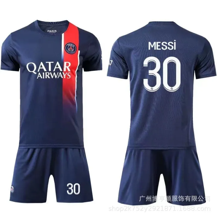 2324%20aris%20Saint-ermain%20essi%20Jersey%20ome%2010%20emarape%207%20S%20Children's%20Football%20niform%20-%20Image%203