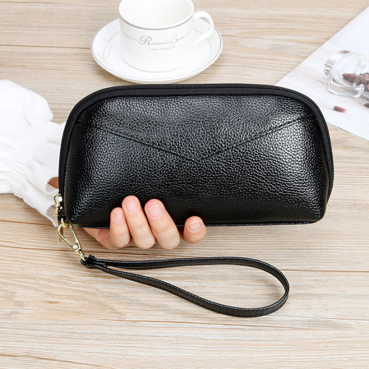 New Korean Style Fashion Women's Long Clutch Women's Large Capacity Bag Zipper Wallet Clutch Bag