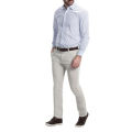 Off White Twill Gabardin Pant for Men.