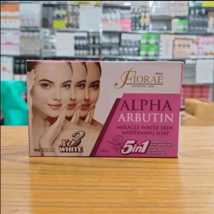 FIORAE%20ALPHA%20ARBUTIN%20Miracle%20Whitening%20Soap-165%20Gram%20(Thailand)%20-%20Image%204