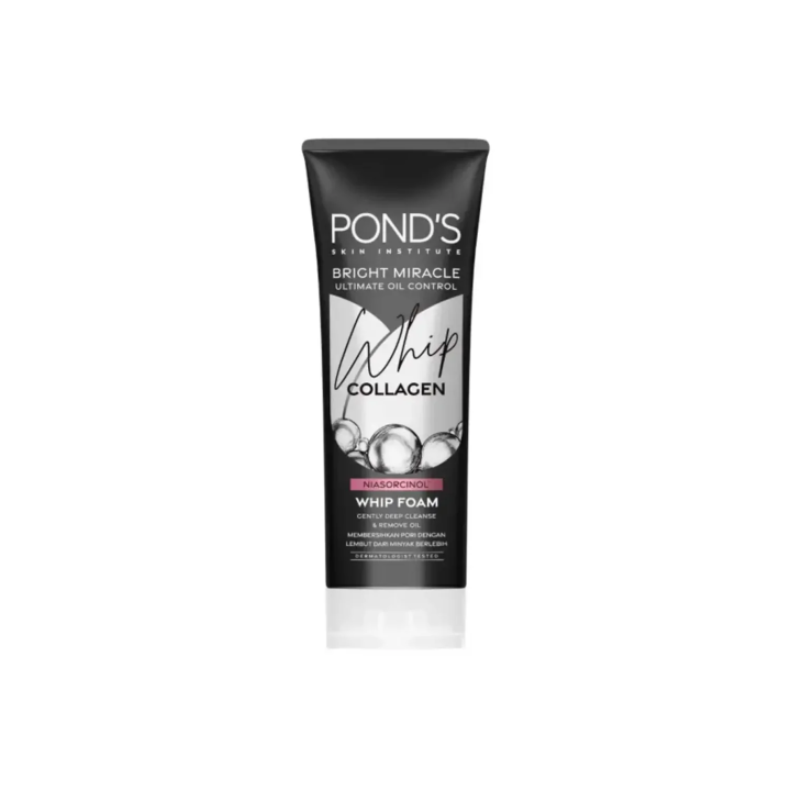 Pond'S Bright Miracle Ultimate Oil Control Collagen Niasorcinol Whip Facial Foam 100g