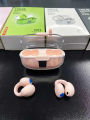 G91 Transparent Case Charging Clipping-Ear Design Bluetooth Wireless Earbuds. 