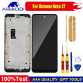 New Original Touch Screen LCD Display With Frame For Hotwav Note 12 Phone Replacement Parts + Disassemble Tool. 