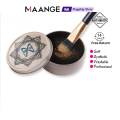 Maange Makeup Brush Cleaner Sponge Remover Color off Scruber Brushes Cleaning Mat Box Powder Brush Washing Cosmetic Clean Kits. 