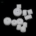 5x11 Pieces/Set Assorted Plastic Gears Worm Car Toy Models Parts Accessories.