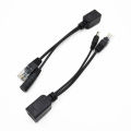 POE Converter Power Cord RJ-45 Network Interface Adapter Cable DC 12v Usb Power Splitter Internet Connection Cable For Ip Camera Demoo.