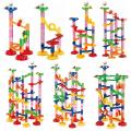 Marble Run Building Blocks 3D Marbles Slide Track Toys Diy Creative Assembled Maze Toys For Kids Gifts.