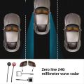 Car Blind Spot Detection System Lane Change Warning System BSD BSM Blind Spot Driving Warning Light For Cars Safety Driving. 