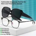 Fit Over Glasses Cover Polarized Glasses Fit Over Glasses Sunglasses Glasses Square Shades Wrap Around Sunglasses. 