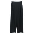 IELGY casual pants women summer loose drape pants high waist straight wide leg pants all-match suit pants trousers. 